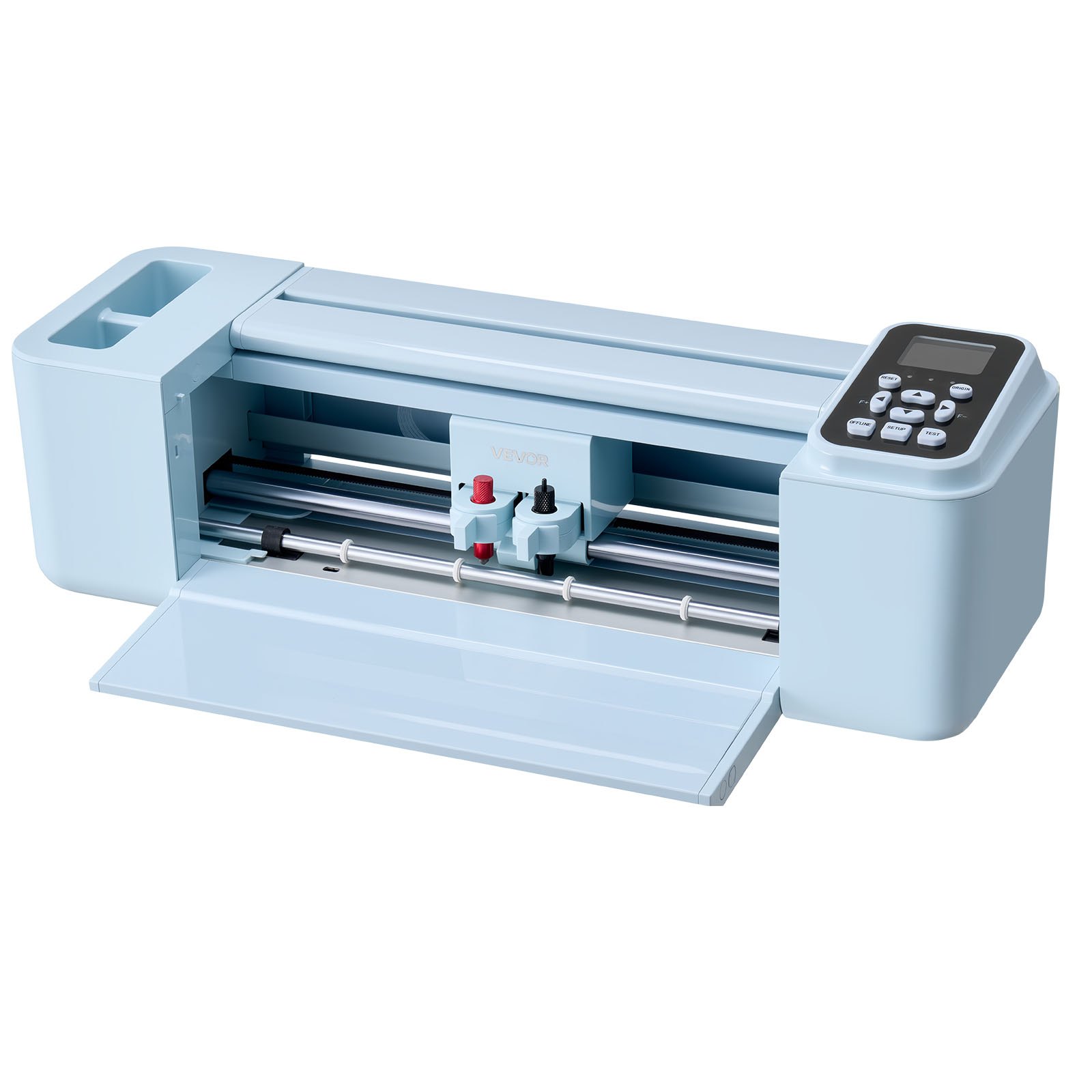 VEVOR Vinyl Cutting Machine, 12 in, Button and Screen Controlled Vinyl Cutter with Materials and Tool Kit, 20000+ Built-in Design Resources, Compatible with Mac, Windows, Android and iOS, for Crafts