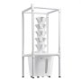 VEVOR Hydroponic Growing System with Grow Light, 30 Pods Vertical 6 Tiers Hydroponic Tower, Home Hydronic Garden with Water Pump, Plants Germination Kit for Indoor Herbs, Fruits and Vegetables