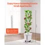 VEVOR Hydroponic Growing System, 50 Pods Vertical 10 Tiers Hydroponic Tower, Rolling Hydronic Garden with Water Pump & Wheels, Indoor Plants Germination Kit for Herbs Fruits & Vegetables