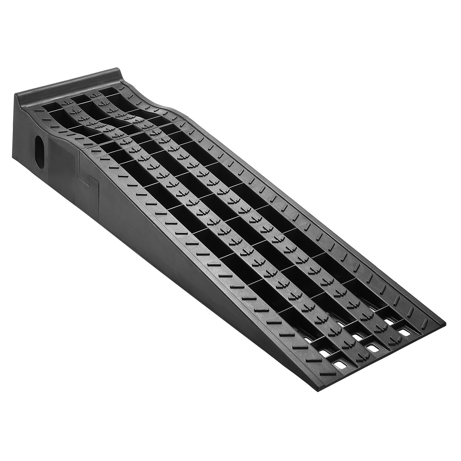 VEVOR Car Ramps, 2 PCS 5897 kg GVW Capacity, 160 mm Lift Height, Portable High Profile Car Service Ramps for Home Garage Maintenance and Oil Changes, Heavy Duty for Truck SUV Vehicle Repair, Black