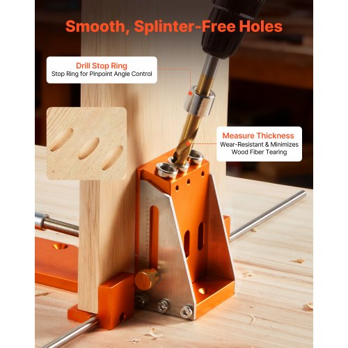 Pocket hole rakis, metallraam, reguleeritav 12,7-38,1 mm — pilt 4