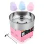 Commercial Cotton Candy Machine Electric Sugar Floss Maker Stainless Steel Pink