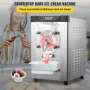 VEVOR Commercial Hard Ice Cream Machine Hard Serve Ice Cream Maker w/ 4.8-6.3 Gal/H Production Hard Ice Cream Machine w/ 1.6 Gal Cylinder Countertop Hard Yogurt Maker w/ 2000W Compressor & LCD Screen