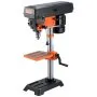 VEVOR Benchtop Drill Press, 3.2 Amp, 5-Speed Adjustable Drill Press with 650/1050/1800/2350/3100 RPM, 10-inch Swing, Cast Iron Frame, 0-45° Tiltling Worktable, Work Light, for Drilling Wood & Metal
