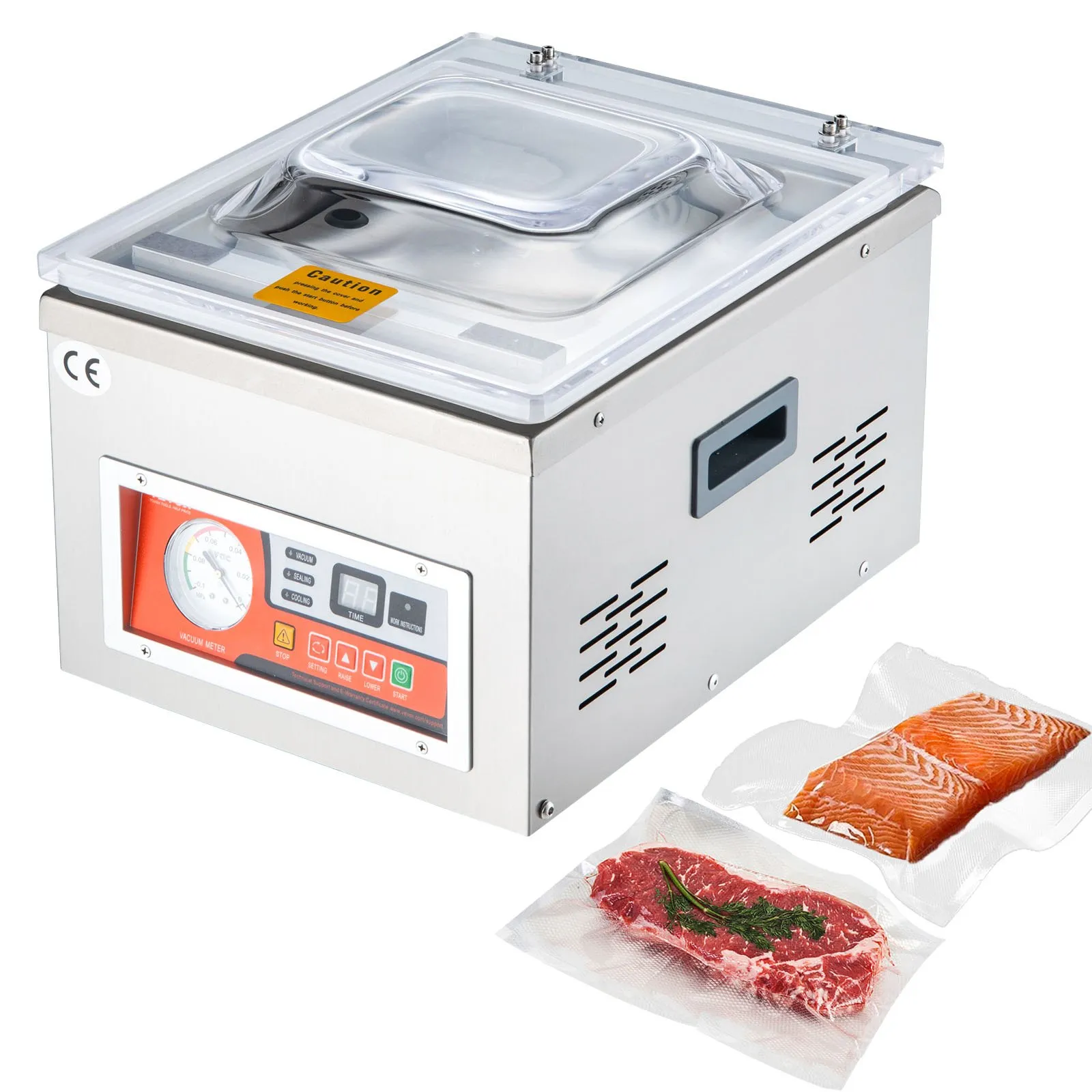 VEVOR Countertop Chamber Vacuum Sealer — 10.2-inch Seal