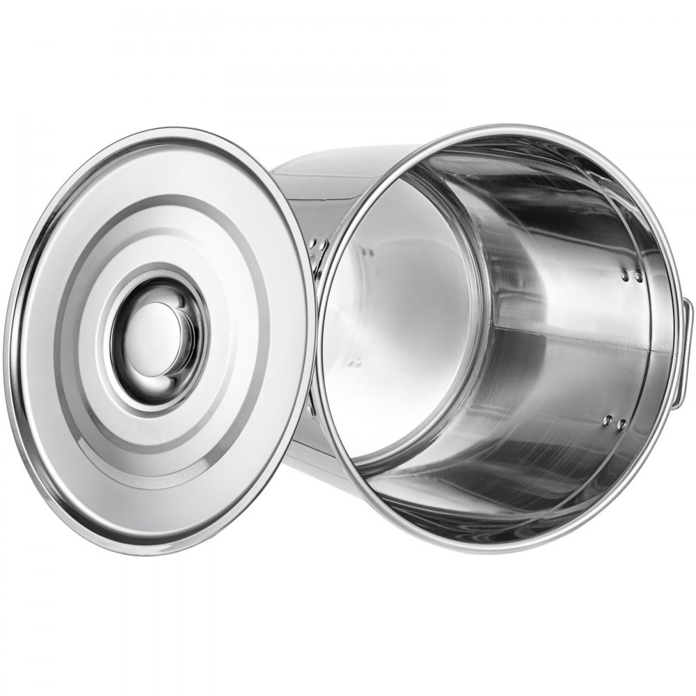 34 L Stainless Steel Stock Pot Cookware Cooking Steamer Boiling Pan  PROMOTION