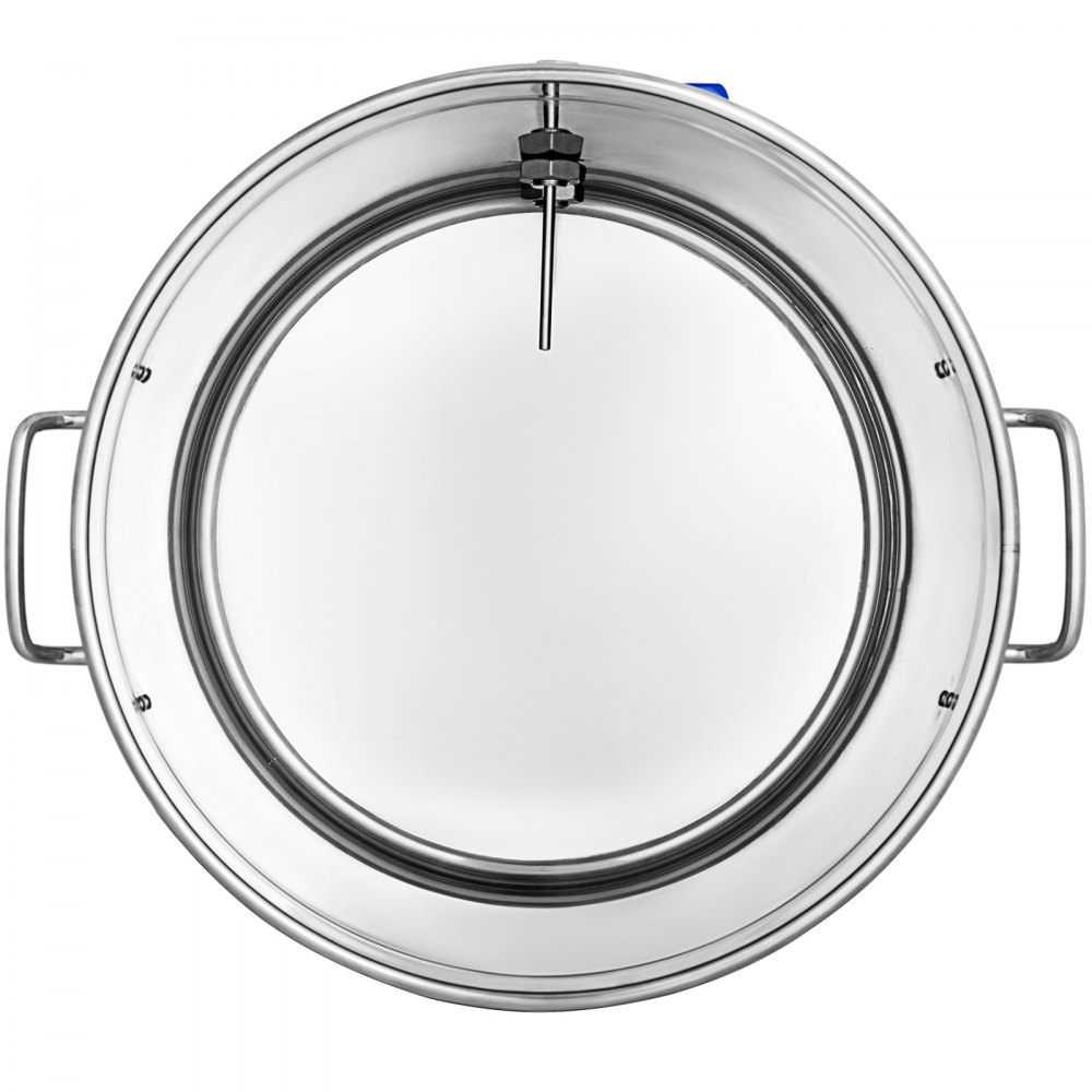 130L Stock Pot Stockpot W/Thermometer Commercial Cooking Food Cater Stew Soup