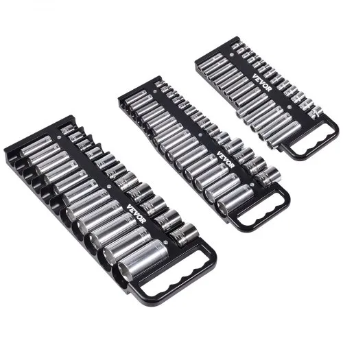 Plateaux de rangement de douilles à prise de 1/2 po Mastercraft, paq. 2 Plateaux de rangement de douilles à prise de 1/2 po Mastercraft, paq. 2