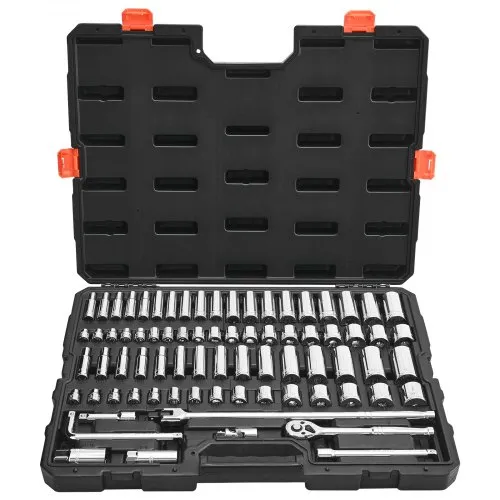 Padrunvõtmete komplekt 3/8", 76 osa