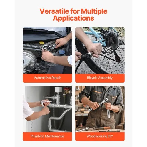Padrunvõtmete komplekt 3/8", 44 osa — pilt 6
