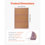 VEVOR Japanese Tatami Mat, Full XL - 55'' X 80'' Foldable Handwoven Rattan Tatami Mat, Non-Slip & Easily Cleaned Tatami Mattress, Summer Breathable Tatami for Sleeping, Meditation, Yoga