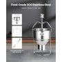 Donut Depositor Manual Doughnut Dropper Hopper Stainless Steel Batter Dispenser