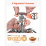 Donut Depositor Manual Doughnut Dropper Hopper Stainless Steel Batter Dispenser