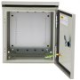 VEVOR Electrical Enclosure, 8x8x6in, Tested to UL Standards NEMA 4 Outdoor Enclosure, IP65 Waterproof & Dustproof Cold-Rolled Carbon Steel Hinged Junction Box for Outdoor Indoor Use, with Rain Hood