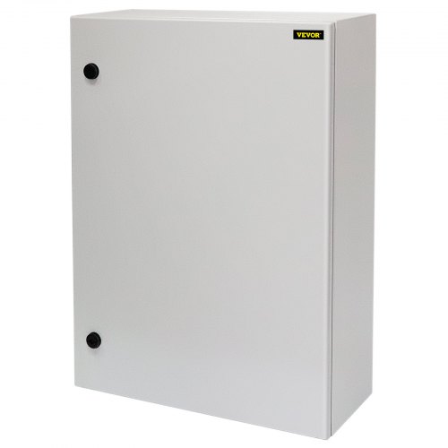Outdoor Electrical Enclosure – 17.7" X 13.8" X 7.9", IP65 Waterproof, Cold-Rolled Steel With Aluminum Back Beam, Integrated Ventilation, Wall/Pole Mount