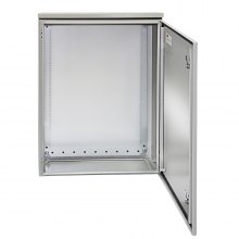 VEVOR elektromos ház, 28"x 20"x 8", UL tanúsítvánnyal rendelkező NEMA 4 kültéri ház, IP65 víz- és porálló, hidegen hengerelt szénacél csuklós csatlakozódoboz kültéri beltéri használatra, esővel H