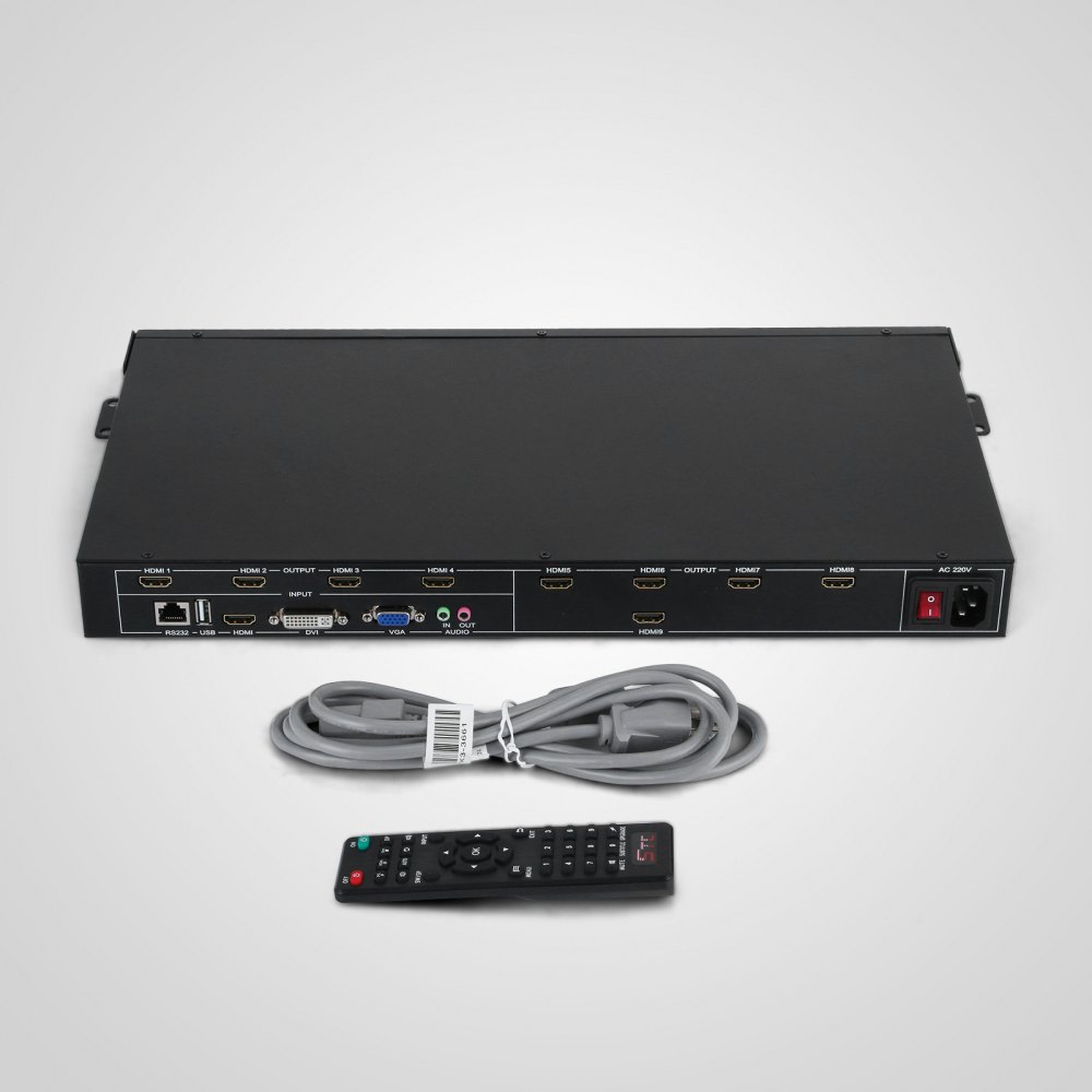 3x3 TV Video Wall Processor HDMI Matrix Controller Splicer Splitter