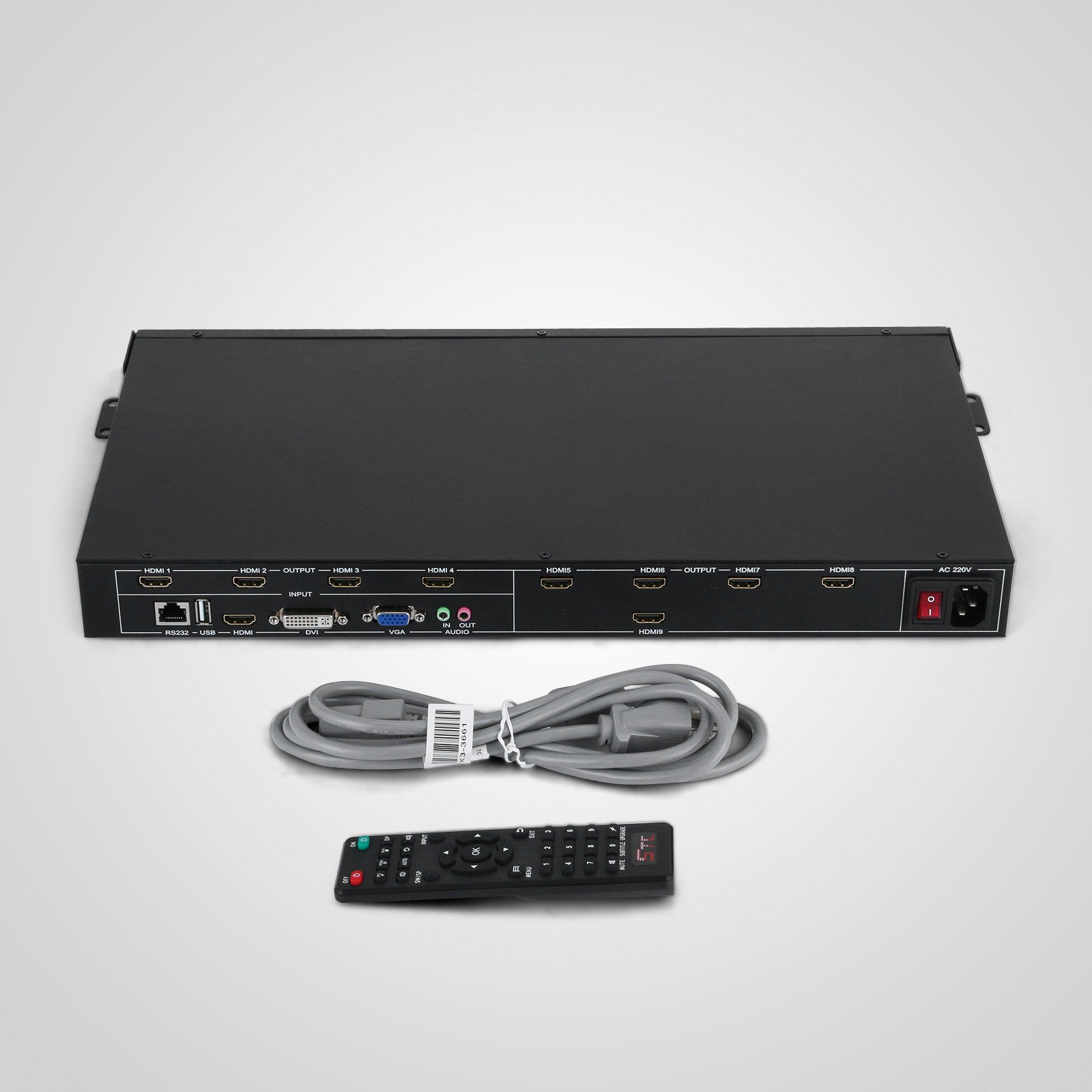 3x3 TV Video Wall Processor HDMI Matrix Controller Splicer Splitter