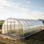 VEVOR Greenhouse Spring Wire and Lock Channel, 30 Packs 6.56 ft PVC-Coated Wiggle Wire & Aluminum Alloy Channel Bundle Kit with Included Screws, 0.05 in Thickened, Poly Film & Shade Cloth Attachments