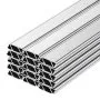 VEVOR Greenhouse Spring Wire and Lock Channel, 30 Packs 6.56 ft PVC-Coated Wiggle Wire & Aluminum Alloy Channel Bundle Kit with Included Screws, 0.05 in Thickened, Poly Film & Shade Cloth Attachments