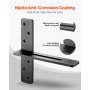 2 Pcs Shelf Brackets 12 inch / 304.8 mm Heavy Duty Floating Shelf Brackets