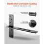 2 Pcs Shelf Brackets 16 inch / 406.4 mm Heavy Duty Floating Shelf Brackets