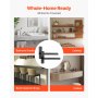 2 Pcs Shelf Brackets 16 inch / 406.4 mm Heavy Duty Floating Shelf Brackets