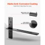 2 Pcs Shelf Brackets 18 inch / 457.2 mm Heavy Duty Floating Shelf Brackets