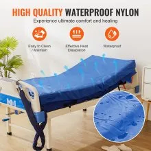 VEVOR Alternating Air Pressure Mattress, Dual-Layer Alternating Pressure Pad for Hospital Beds, 450LBS Loading Air Mattress for Bed Sores with Electric Quiet Pump, A, B-C Pressure Modes
