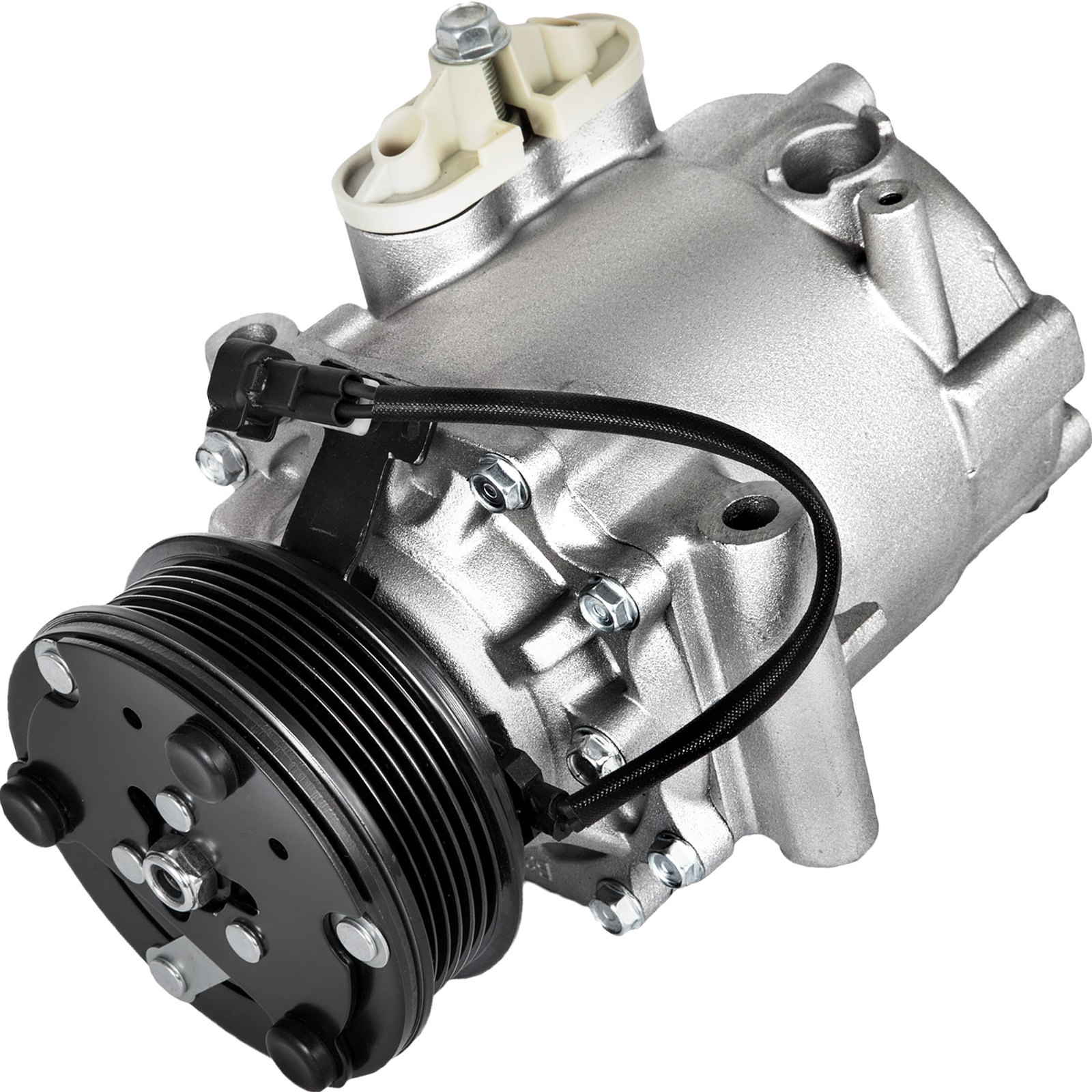 VEVOR A/C Compressor Kit Aluminum  AC Compressors w/ Clutch AC Conditioning Compressor Fits 2004-2007 Saturn Vue 3.5L V6