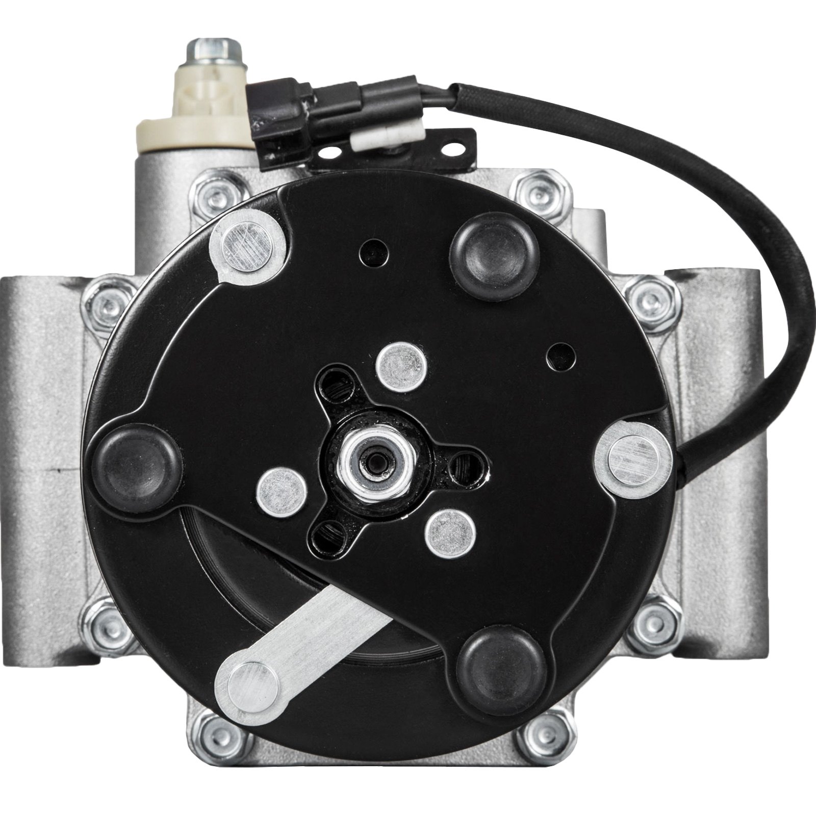 VEVOR A/C Compressor Kit Aluminum  AC Compressors w/ Clutch AC Conditioning Compressor Fits 2004-2007 Saturn Vue 3.5L V6