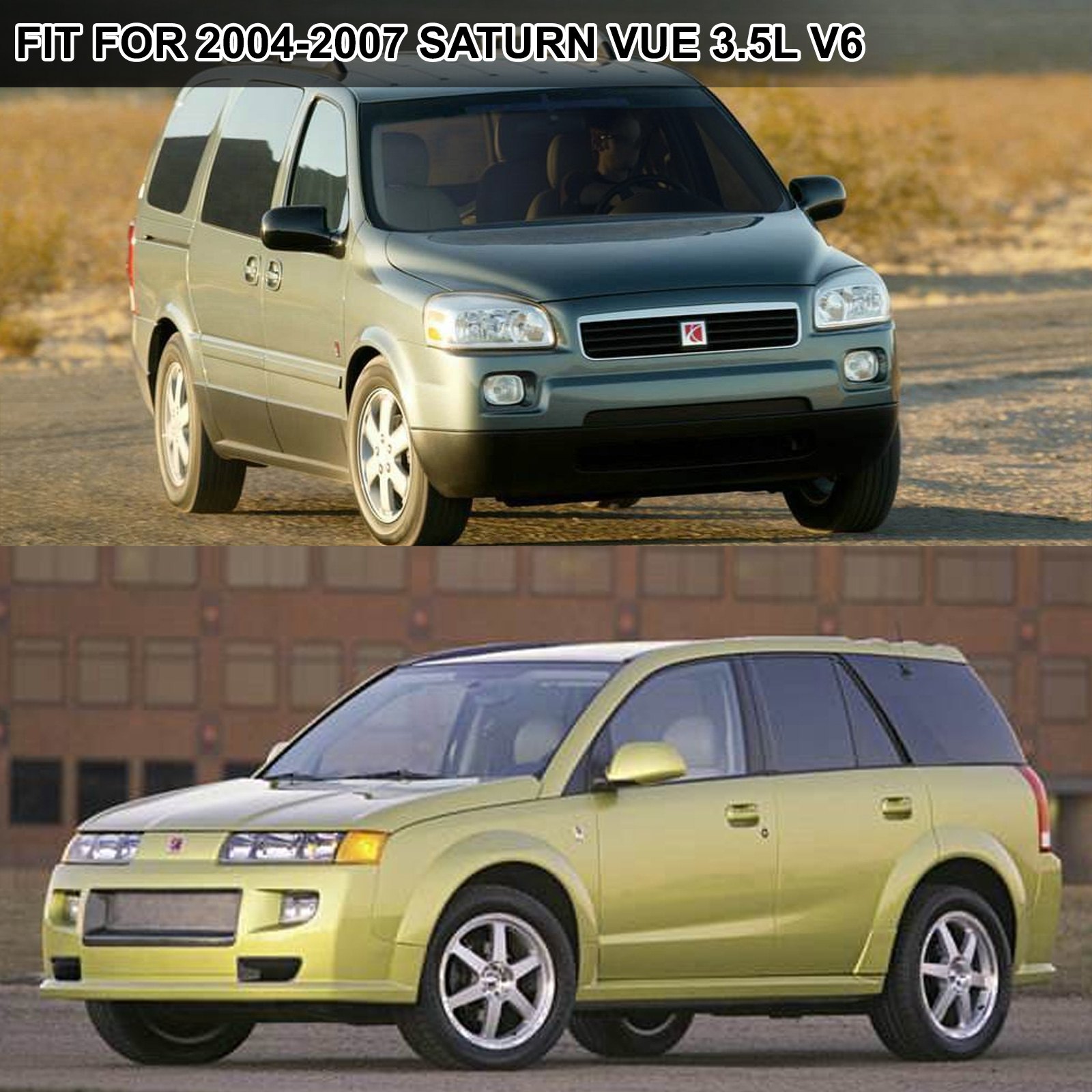 VEVOR A/C Compressor Kit Aluminum  AC Compressors w/ Clutch AC Conditioning Compressor Fits 2004-2007 Saturn Vue 3.5L V6