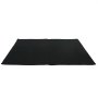 VEVOR welding blanket, black, lies flat against a white background, providing fire-resistant protection.
