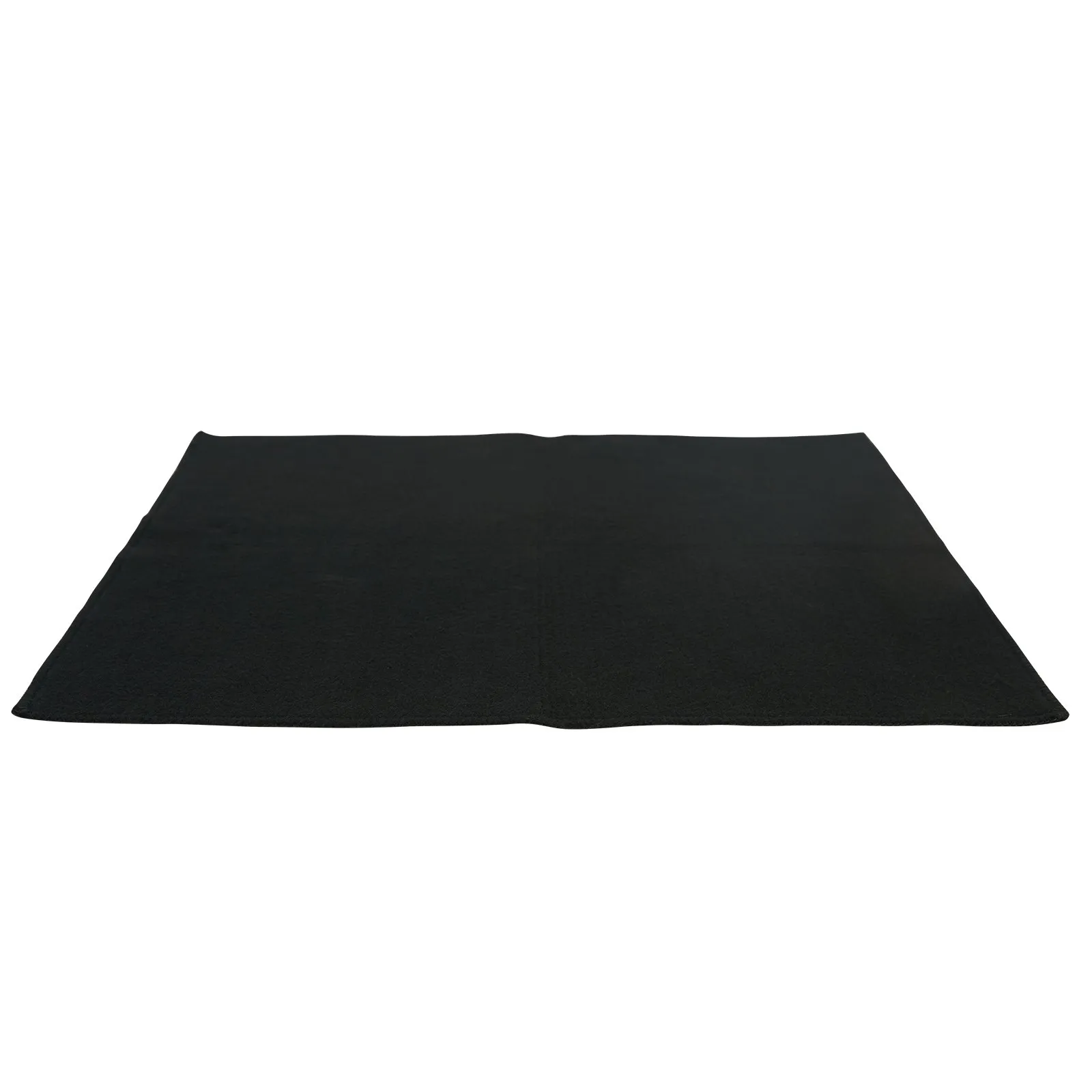 VEVOR welding blanket, black, lies flat against a white background, providing fire-resistant protection.