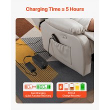 Battery Pack for Reclining Furniture 5000 mAh 2-Pin Recliner Battery Pack
