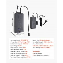 Battery Pack for Reclining Furniture 2500 mAh Battery Pack with Adapter