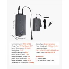 Battery Pack for Reclining Furniture 2500 mAh Battery Pack with Adapter