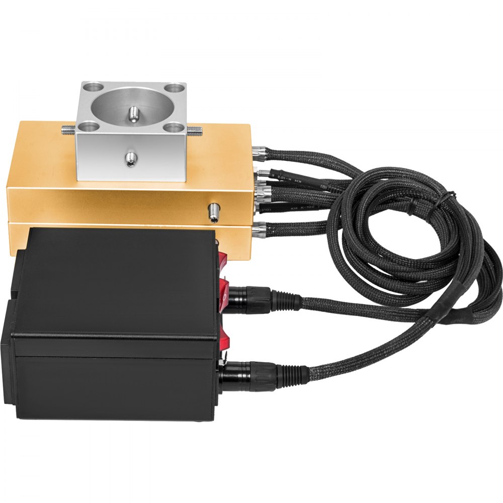 Rosin Press Plate Kit 4"x7" Rosin Extractor 4 Heating Rods 10-20 Ton Hydraulic