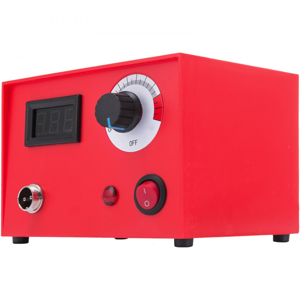 VEVOR 50W Kit de pirograbado profesional Máquina de pirograbado de 110V Bolígrafo dual Kit de quema de madera multifunción para adultos Pantalla digital Artesanía de pirograbado para quemar madera Herramienta de pirograbado Quema de madera