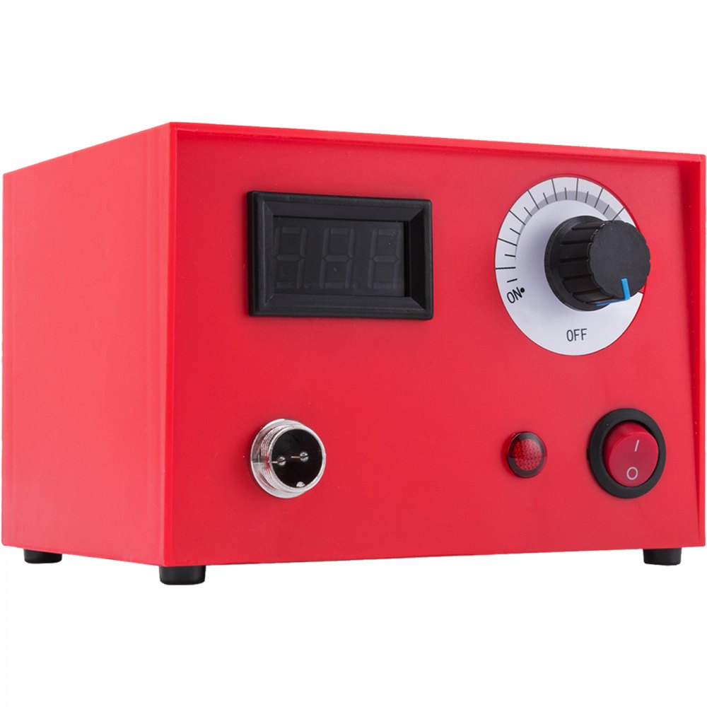 VEVOR 50W Kit de pirograbado profesional Máquina de pirograbado de 110V Bolígrafo dual Kit de quema de madera multifunción para adultos Pantalla digital Artesanía de pirograbado para quemar madera Herramienta de pirograbado Quema de madera