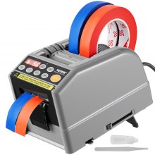 VEVOR Automatic Tape Dispenser, Self-Adhesive Electric Tape Cutter, 25 W Packaging Machine, Tape Cutter, 6-60 mm Tape Width, Electric Tape Cutter Packaging Machine