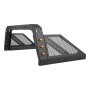 Barra antivuelco VEVOR para caja de camioneta, portaequipajes universal ajustable para camionetas de tamaño completo, construcción de acero al carbono con 6 luces auxiliares ámbar, no incluye portaequipajes.