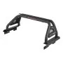 VEVOR Truck Bed Roll Bar, Universal Pickup Sport Adjustable Bar Chase Rack Compatible with Mid-Size Truck, Carbon Steel Construction with LED Brake Light, No Rack Included