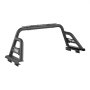 VEVOR Truck Bed Roll Bar, Universal Pickup Sport Adjustable Bar Chase Rack Compatible with Mid-Size Truck, Carbon Steel Construction with Extension Light Bracket, No Rack Included