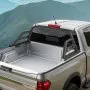 VEVOR Truck Bed Roll Bar, Universal Pickup Sport Adjustable Bar Chase Rack Compatible with Full-Size Truck, Carbon Steel Construction with Extension Light Bracket, No Rack Included