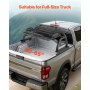 Truck Bed Roll Bar Universal Chase Rack with Rack for Full-Size Pickup