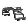 VEVOR Truck Bed Roll Bar, Universal Adjustable Sport Bar Chase Rack, with Luggage Rack for Full-Size Pickup, Carbon Steel Construction with Extension Light Bracket, Rust-resistant Coating