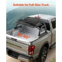 Truck Bed Roll Bar Universal Chase Rack with Rack for Full-Size Pickup