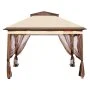 VEVOR Patio Gazebo, Pop up Gazebo for 8-10 Person, with Mosquito Netting, Metal Frame, and PU Coated 250D Oxford Cloth, Outdoor Canopy Shelter for Patio, Backyard, Lawn, Garden, Deck