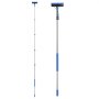 VEVOR Water Fed Pole Kit, 9m Solar Panel Cleaning Pole with Extendable Handle, 180° Rotatable Brush Head & 20m Hose, Household & Outdoor Window Cleaner Tool for Caravan Solar Panel Deck